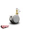 Service Caster 2 Inch MRI Safe Caster with Brake, 10mm Threaded Stem SCC-TS02S50-TPR-GRY-B-M10X22-MRI - alternate 4